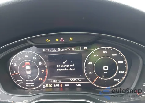 2017 Audi A4 2.0T Premium from USA, damaged, VIN WAUENAF43HN018950